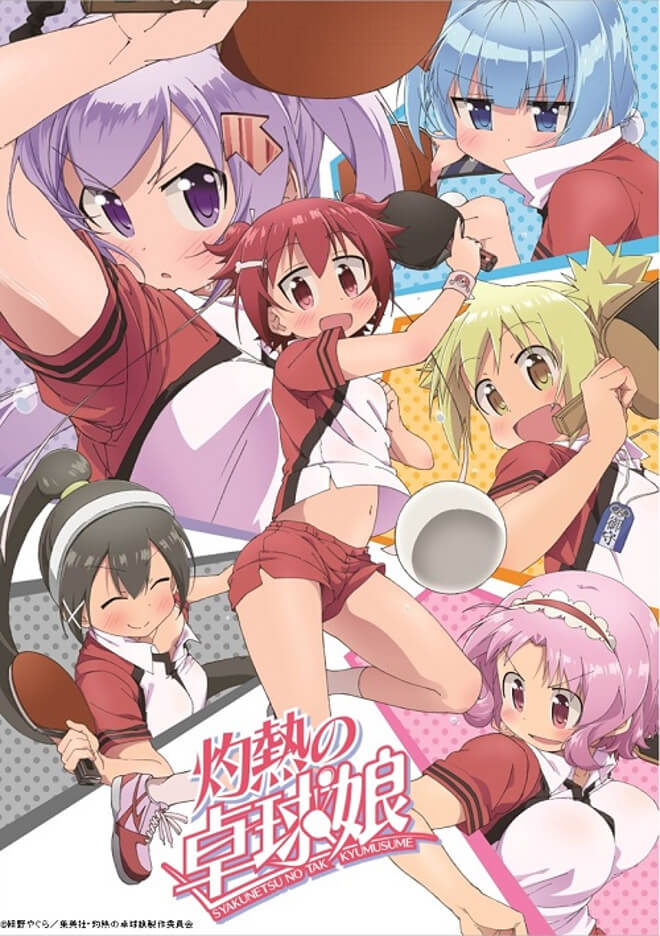 灼热桌球娘封面