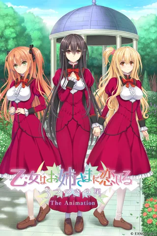 少女爱上姐姐～三颗闪耀之星～封面